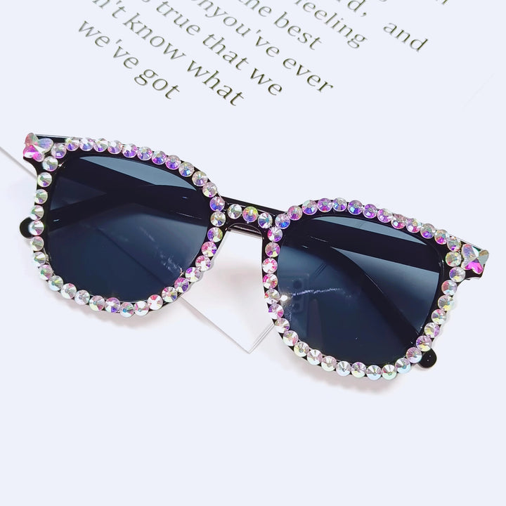 Fashionable Rhinestone-Embellished Sunglasses Stornfield