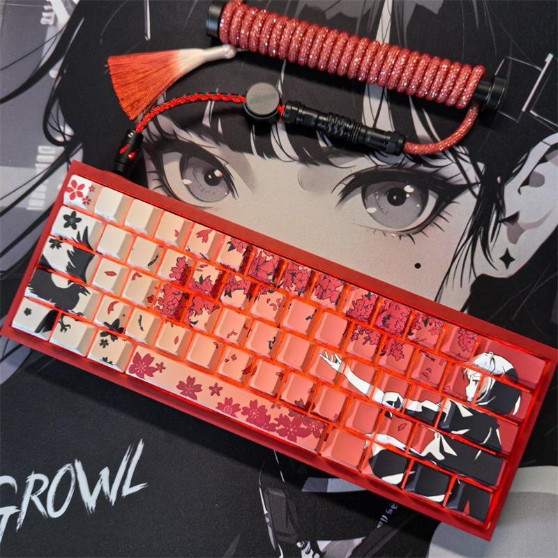 Custom Anime-Themed Mechanical Keyboard Stornfield