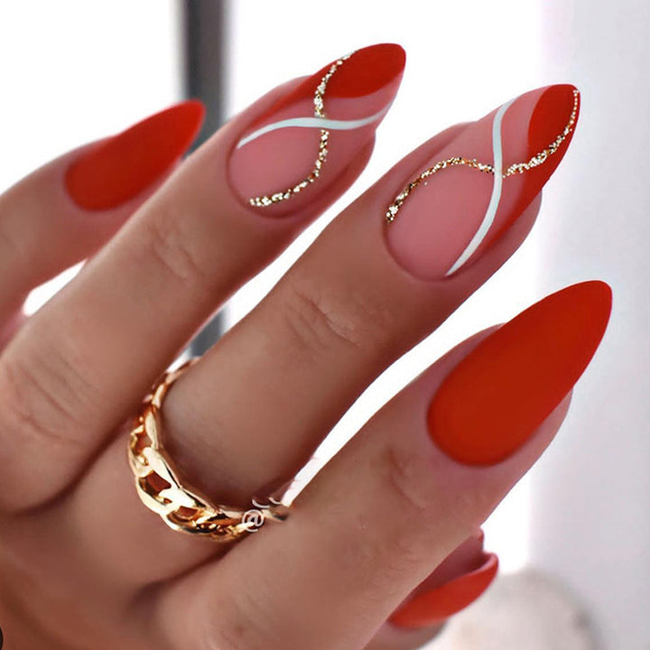 Premium Artificial Nails with Exquisite Design Stornfield