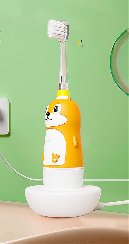 Electric Panda-Themed Toothbrush Set Stornfield
