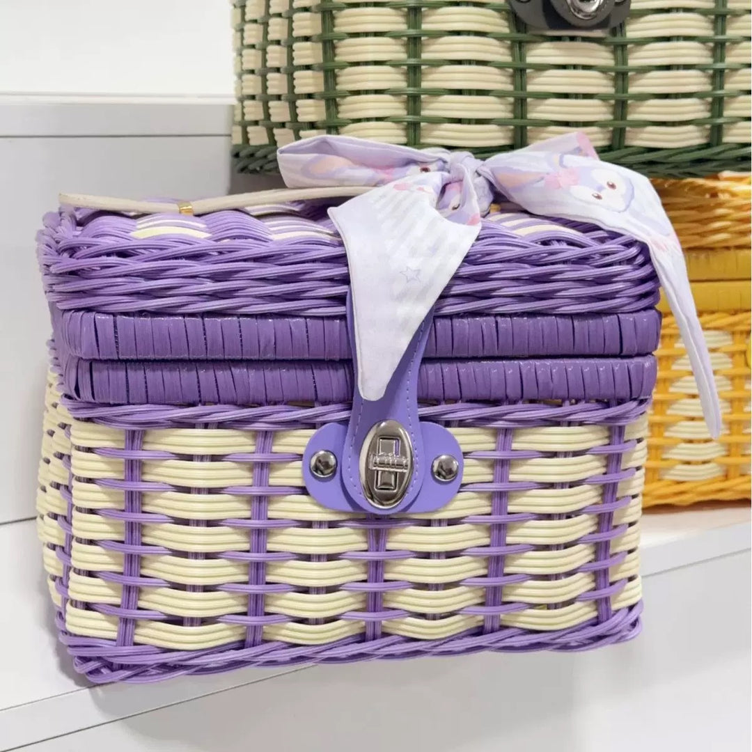 Women Robust Rattan Storage Box Stornfield