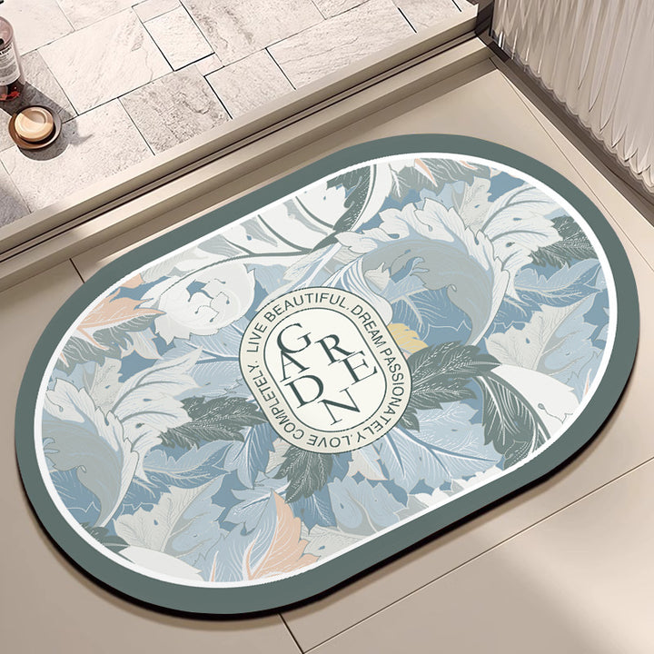 Decorative Motivational Bath Mat Stornfield