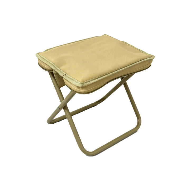 Folding stool with padded seat Stornfield