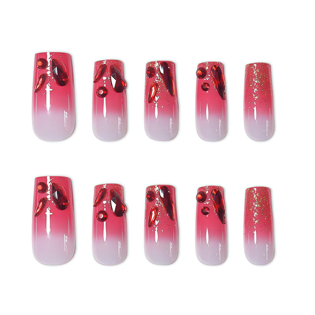 Artistic Decorative Gel Nail Extensions Stornfield