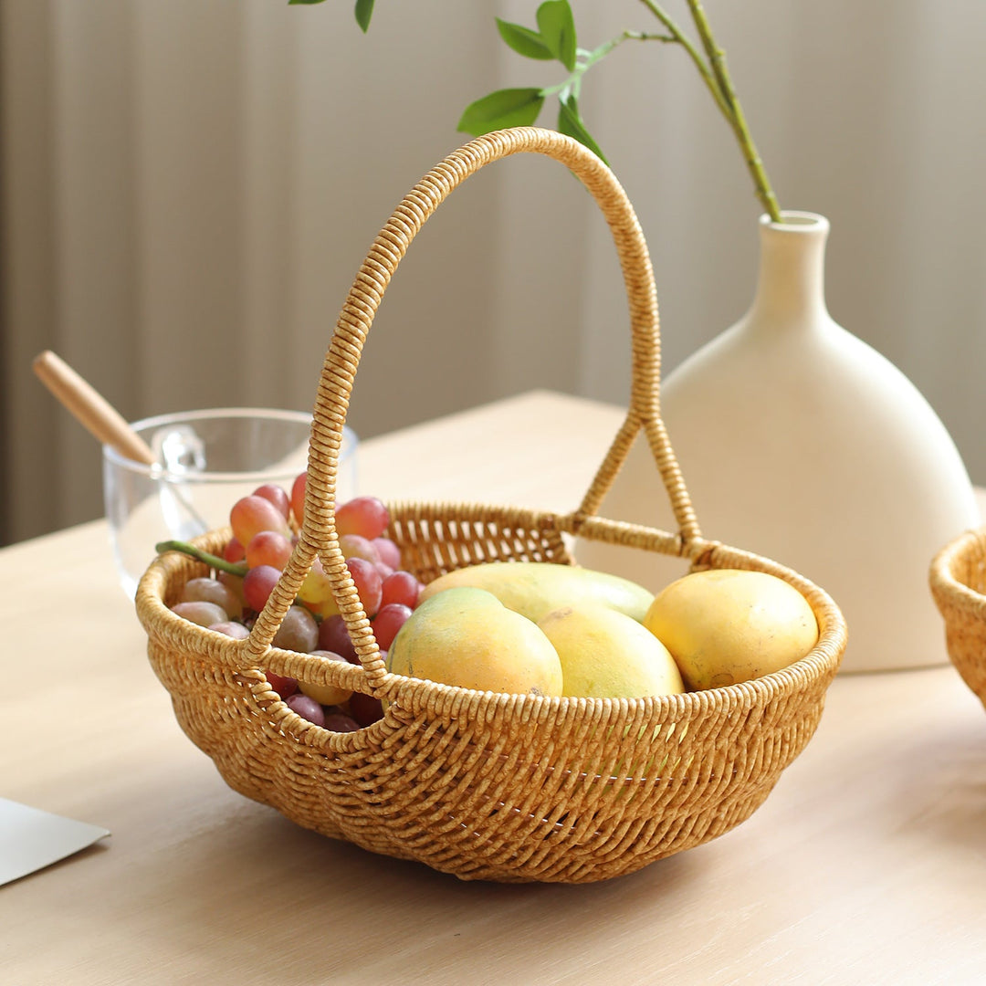 Handwoven Decorative Carrying Basket Stornfield