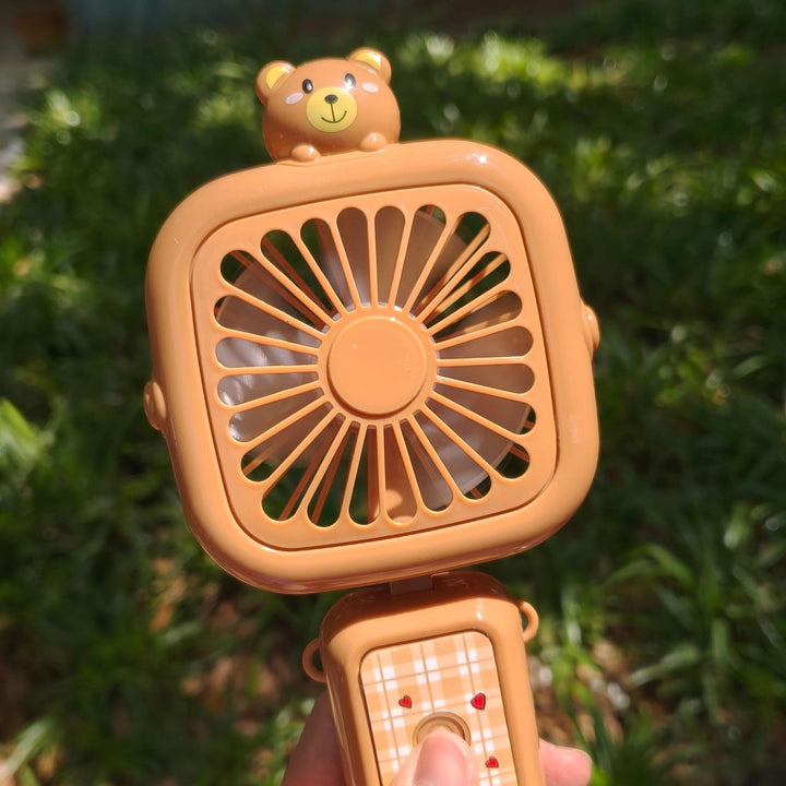 Ladies Portable Handy Mini Fan with Animal Design Stornfield