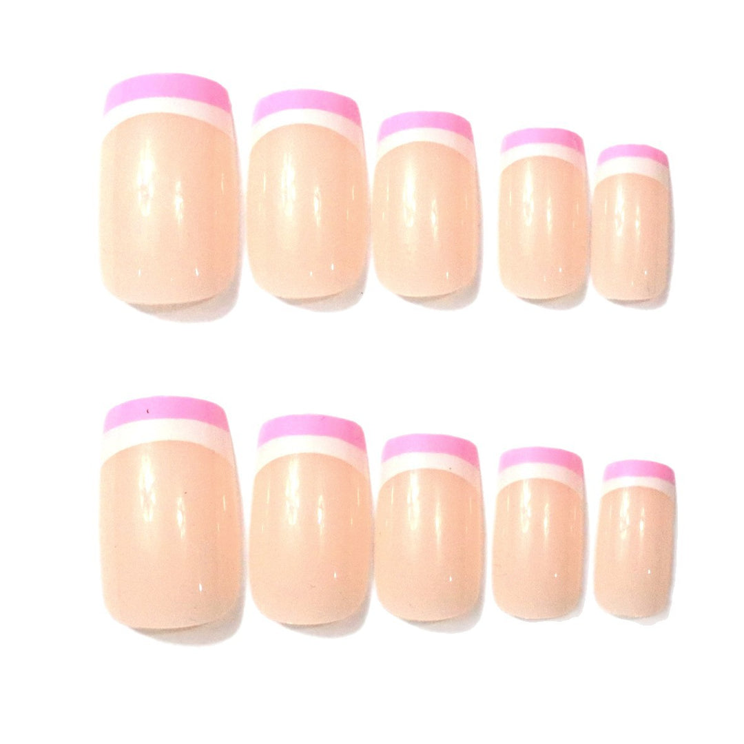 Acrylic French Tip Nail Enhancements Stornfield