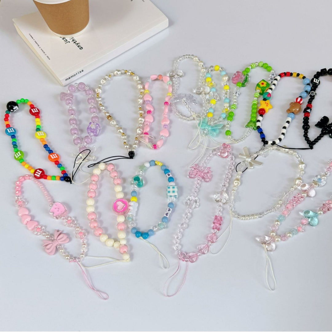 Heart-Shaped Beaded Eyewear Chain Stornfield