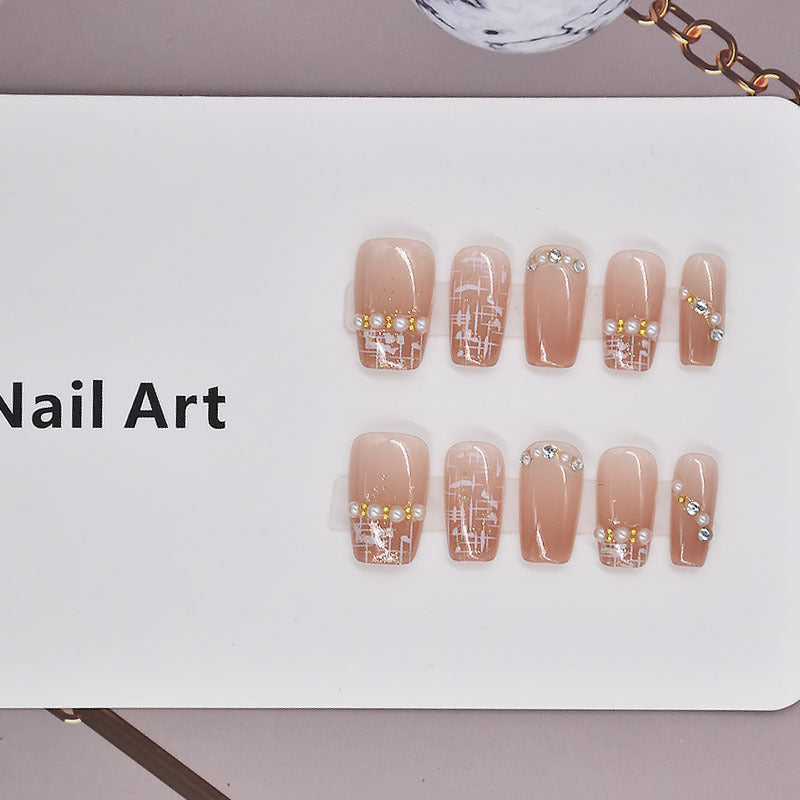 Elegant Press-On Nail Set Stornfield