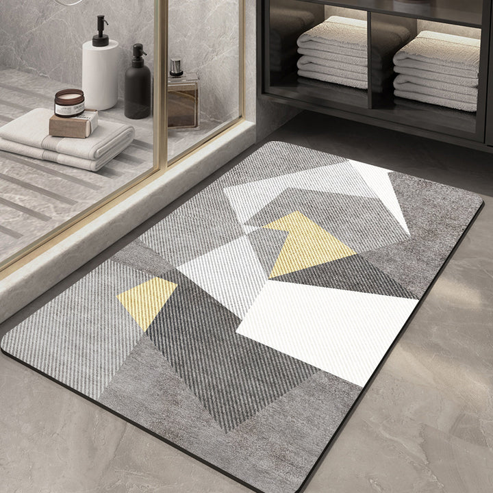 Stylish Modern Bathroom Mat Stornfield