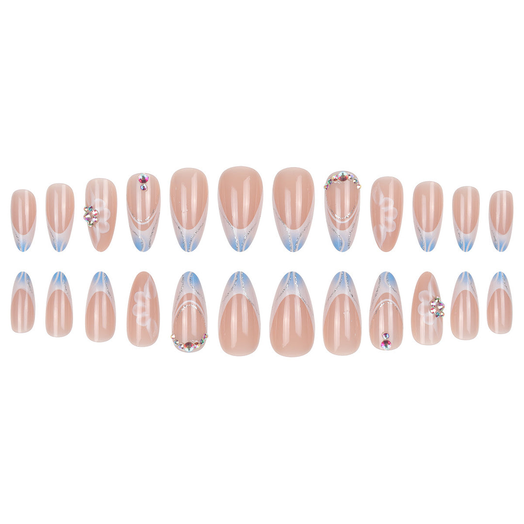Stylish Floral Dream Press-On Nails Stornfield