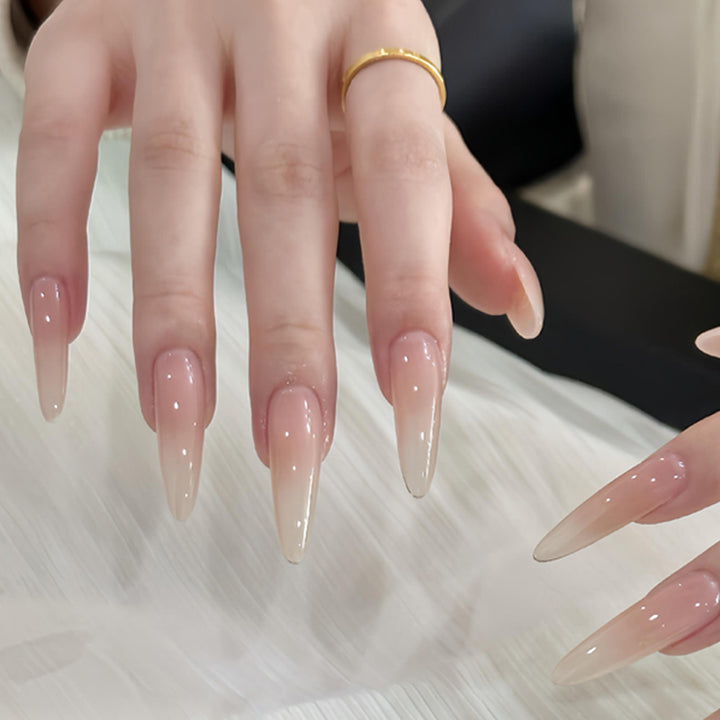 Artistic Gradient Stiletto Press-On Nails Stornfield