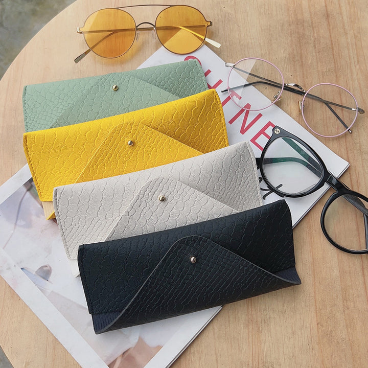 Textured Leather Eyewear Case Stornfield