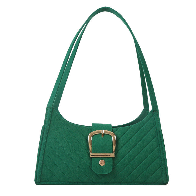 Structured Quilted Handbag