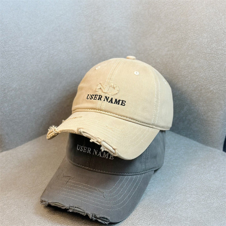 Women's Distressed Casual Adjustable Baseball Cap Stornfield