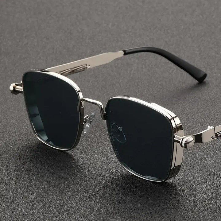 Luxurious Geometric Frame Sunglasses Stornfield