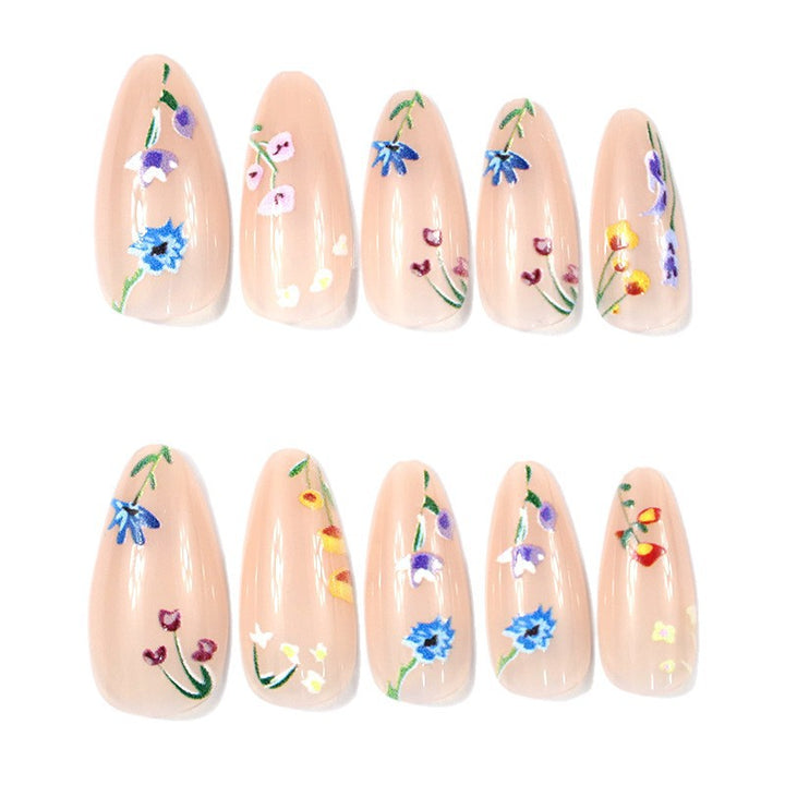 Floral Artistic Nail Enhancements Stornfield