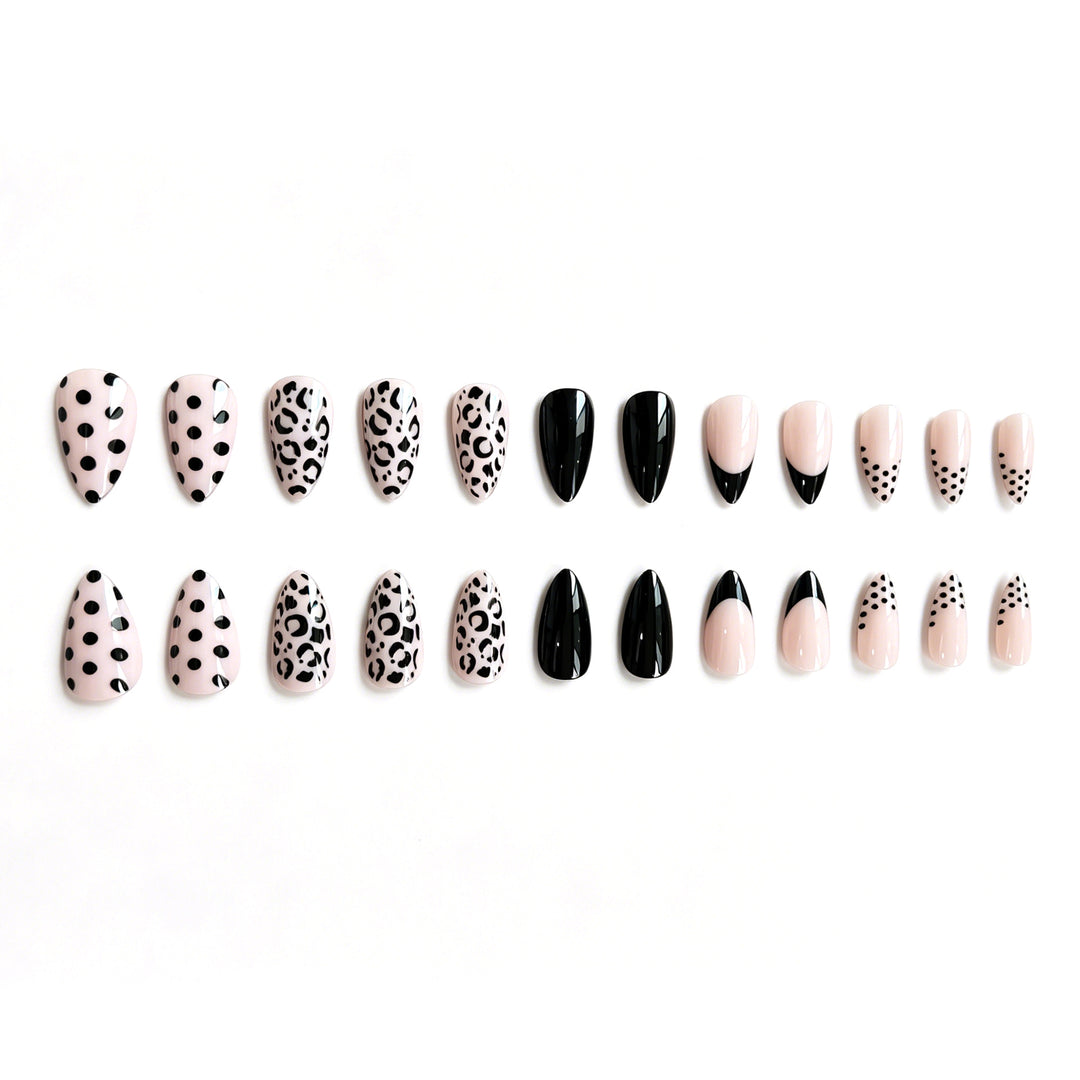 Decorative Almond-Shaped Nail Art Stornfield