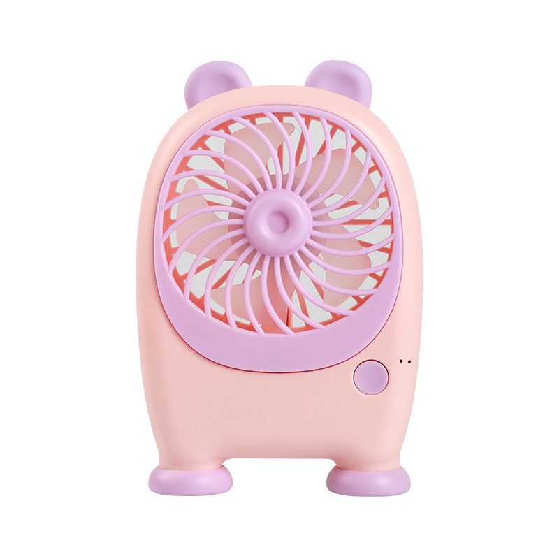 Women's Portable Mini Fan with Cute Animal Design Stornfield