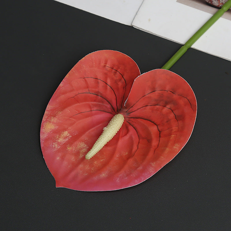 Elegant Faux Anthurium Flower