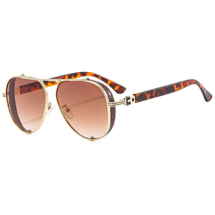 Women's fashionable sunglasses with innovative retro-futuristic design Stornfield
