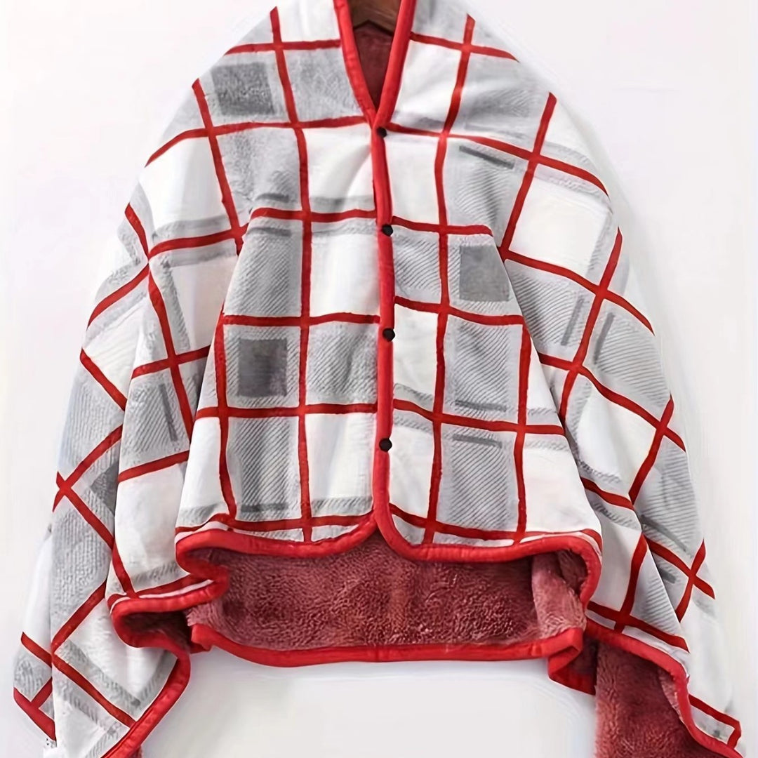 Ladies elegant warmkeeping poncho blanket Stornfield