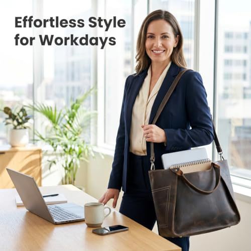 Shopping Bag Made of High-Quality Leather Stornfield