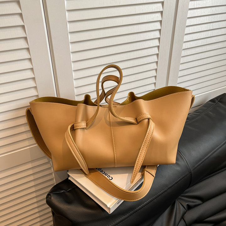 WoChic Minimalist Bow Tote Bag Stornfield
