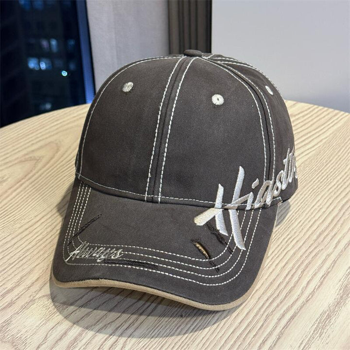 Men's Distressed Cotton Baseball Cap Stornfield 1784270668