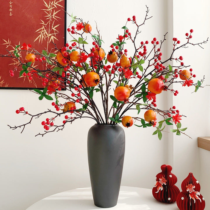 Decorative Pomegranate Blossom Arrangement