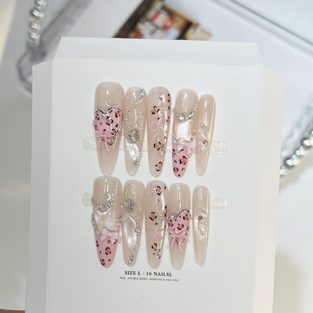 Artistic Decorative Nail Tips Set