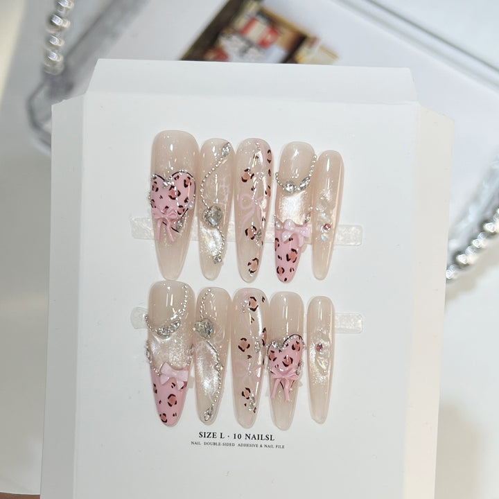 Artistic Decorative Nail Tips Set