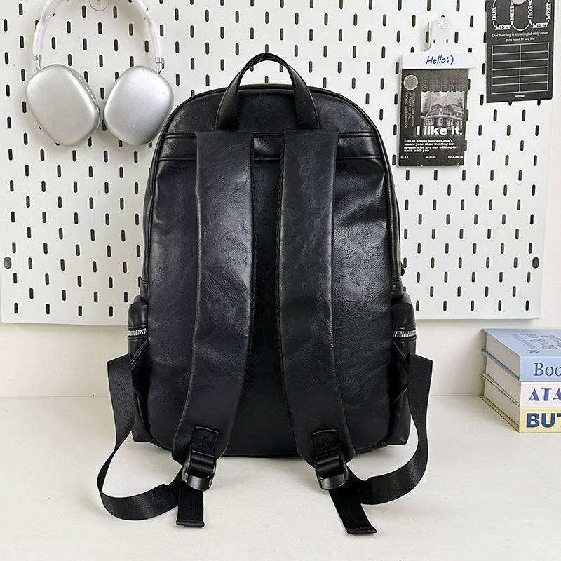 Vintage Leather Laptop Backpack Stornfield