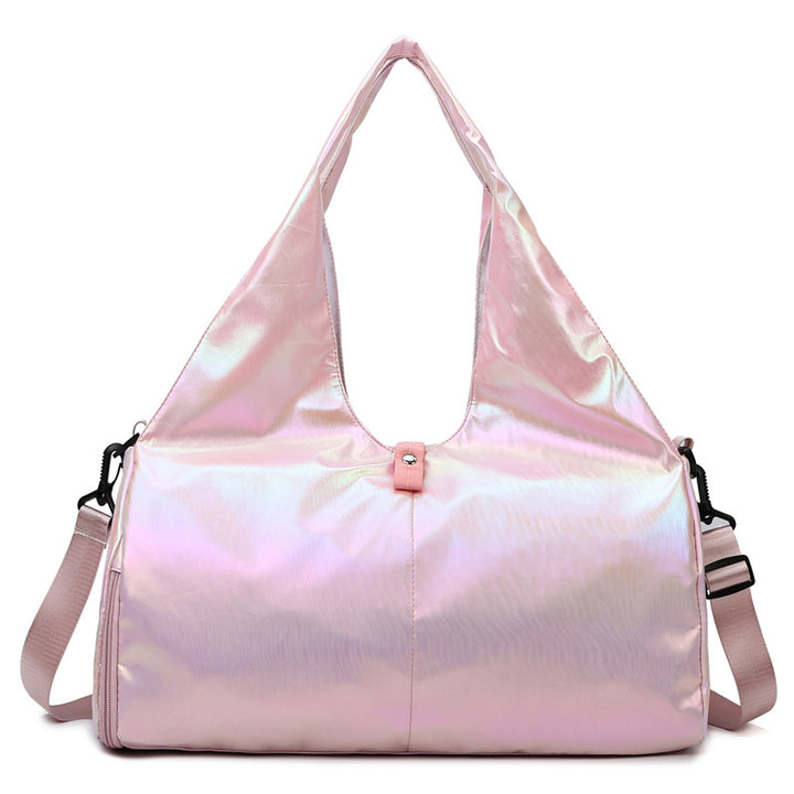 Iridescent Multi-Pocket Travel Tote Bag Stornfield