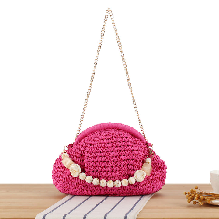 Shoulder bag with decorative shell design Stornfield