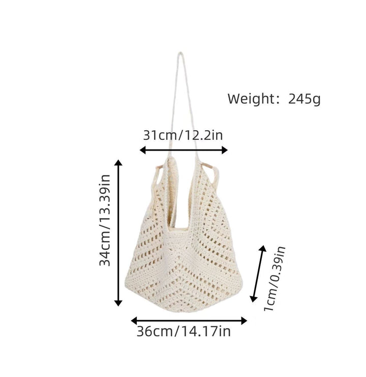 Hand-knotted Tote Bag Stornfield