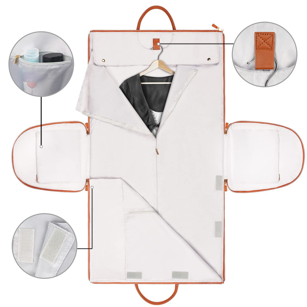 Stylish travel bag with integrated suit compartment Stornfield