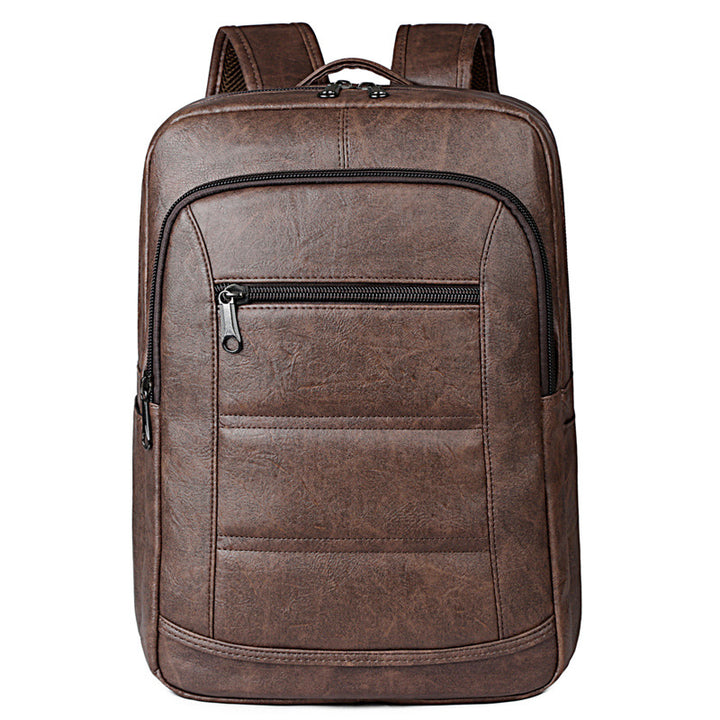 Elegant Backpack Made of Durable Synthetic Leather with Intelligent Compartment System Stornfield
