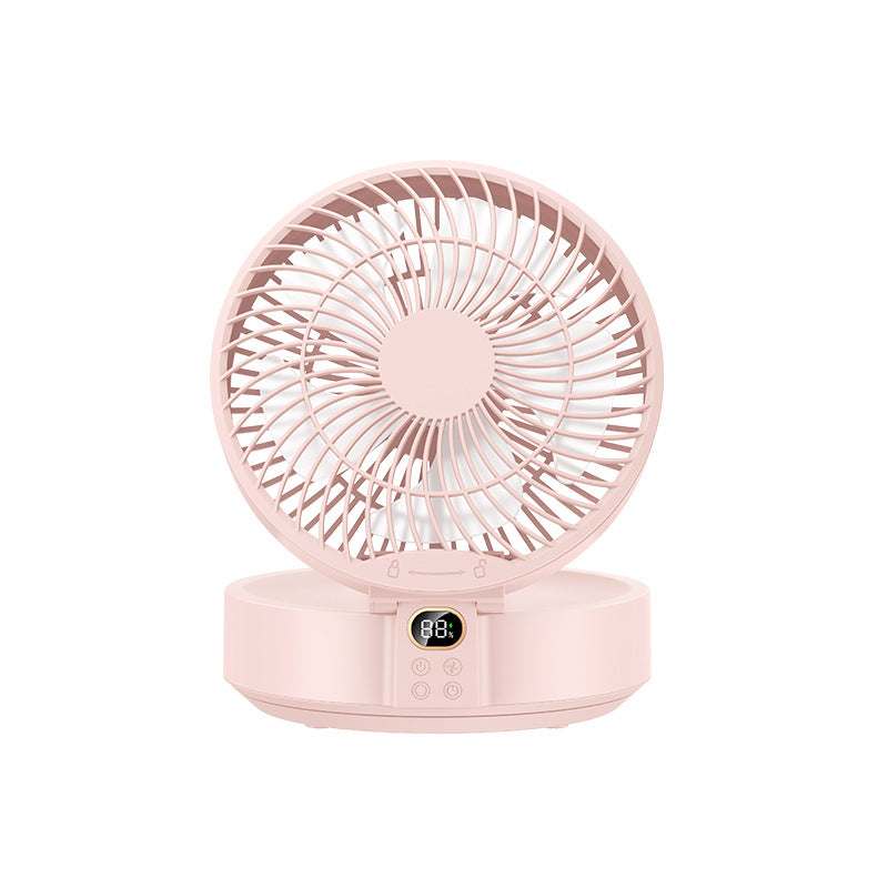 Women's Portable Table Fan with Adjustable Tilt Angle and USB Connection Stornfield