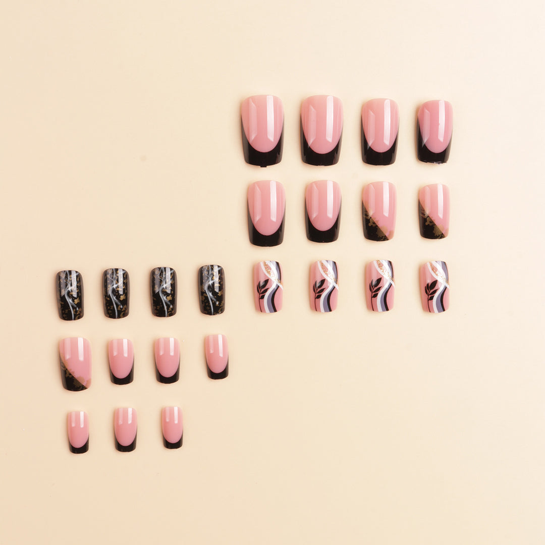 Artistic Luxury Press-On Nail Design Stornfield