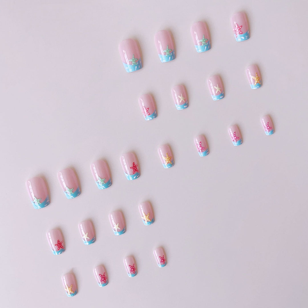 Creative Nail Art Set with Tropical Beach Style Stornfield