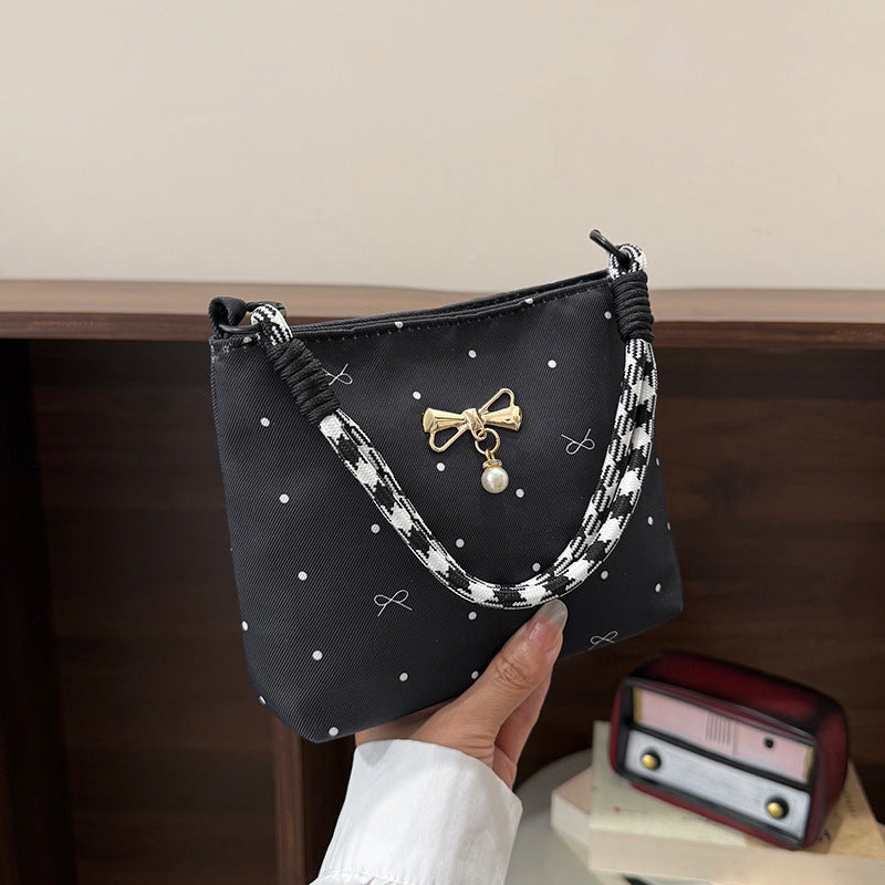 WoElegant Bow-Embellished Mini Crossbody Bag Stornfield