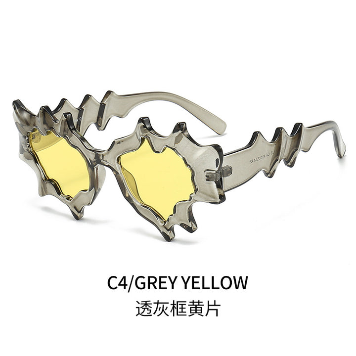 Ladies' Fashion Sunglasses in Extravagant Wave Design Stornfield