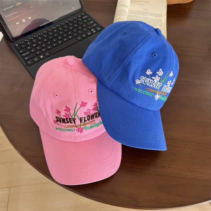 Women's Embroidered Floral Baseball Cap Stornfield