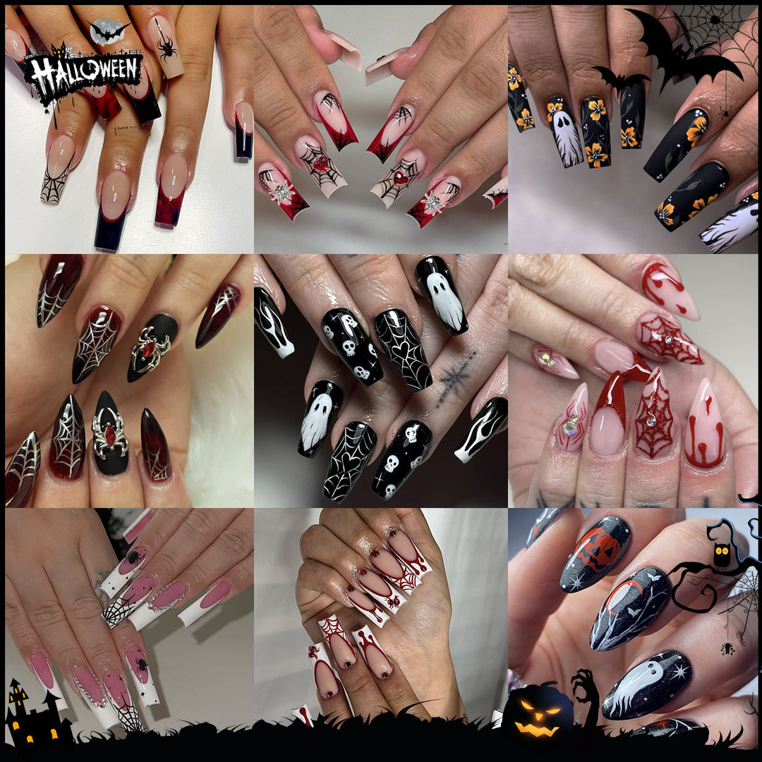 Halloween Themed 3D Decorative Nail Art Extensions Stornfield