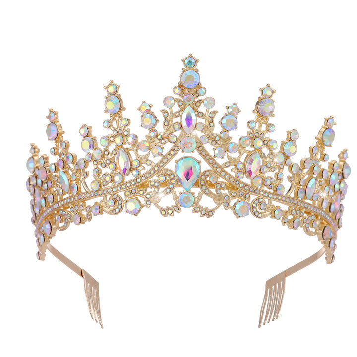 Ladies Rhinestone Tiara with Sparkling Gemstones Stornfield