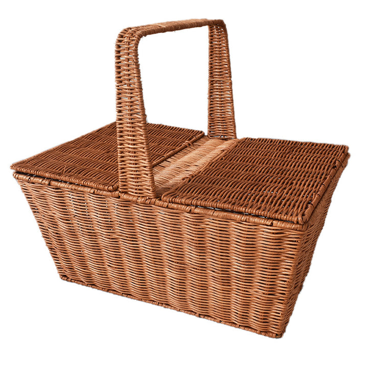Handcrafted Woven Picnic Storage Basket Stornfield