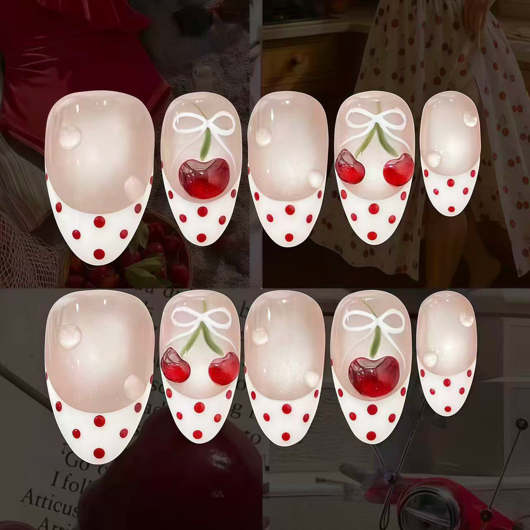 Creative Cherry Blossom Press-On Nail Set