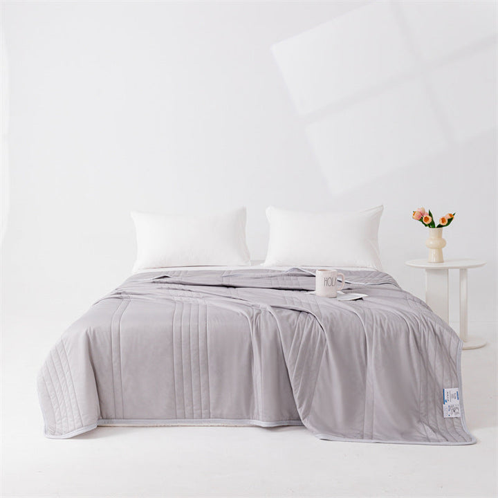 Cooling Ice Silk Summer Blanket – Lightweight, Washable, Soft Quilt for Babies & Adults | Stornfield