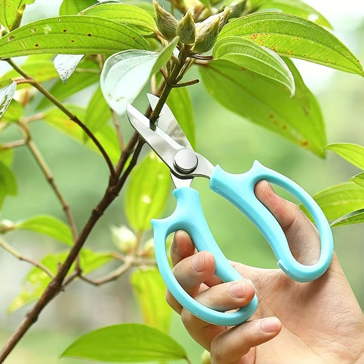 Compact stainless steel multi-purpose kitchen and craft scissors with Ergonomic non-slip handles Stornfield